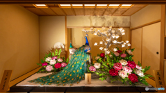 花美麗鳥(工芸菓子)