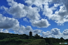 夏雲×五重塔