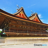 吉備津神社：国宝 本殿拝殿