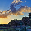 備中国分寺×夕焼け