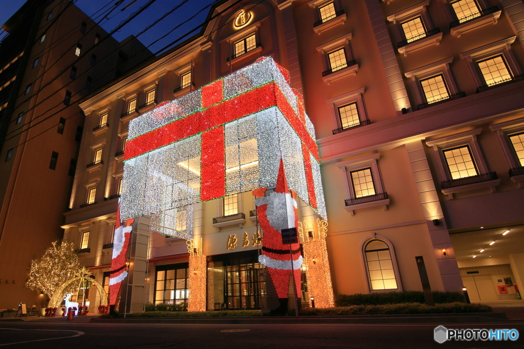 大きなクリスマス・ギフトボックス