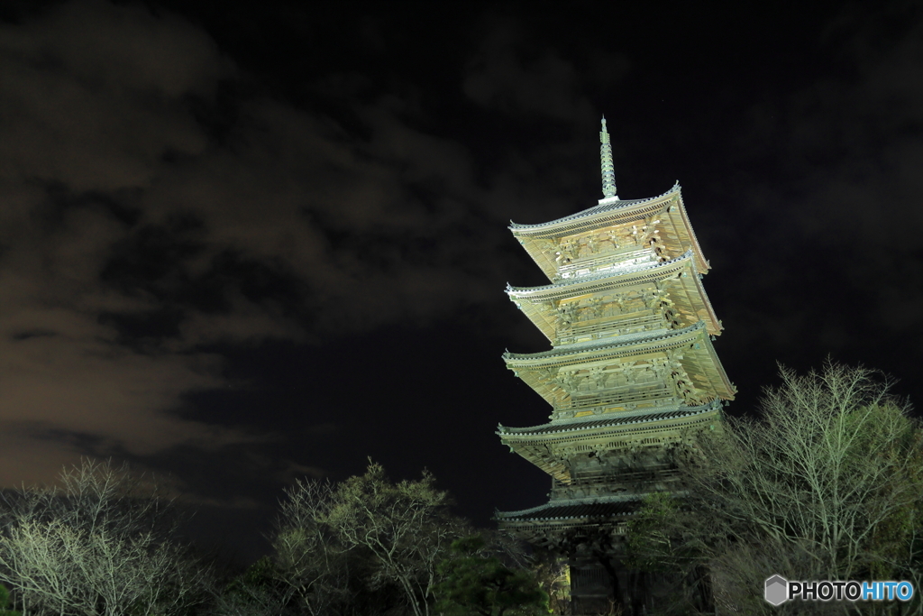 備中国分寺×ライトアップ in 2023