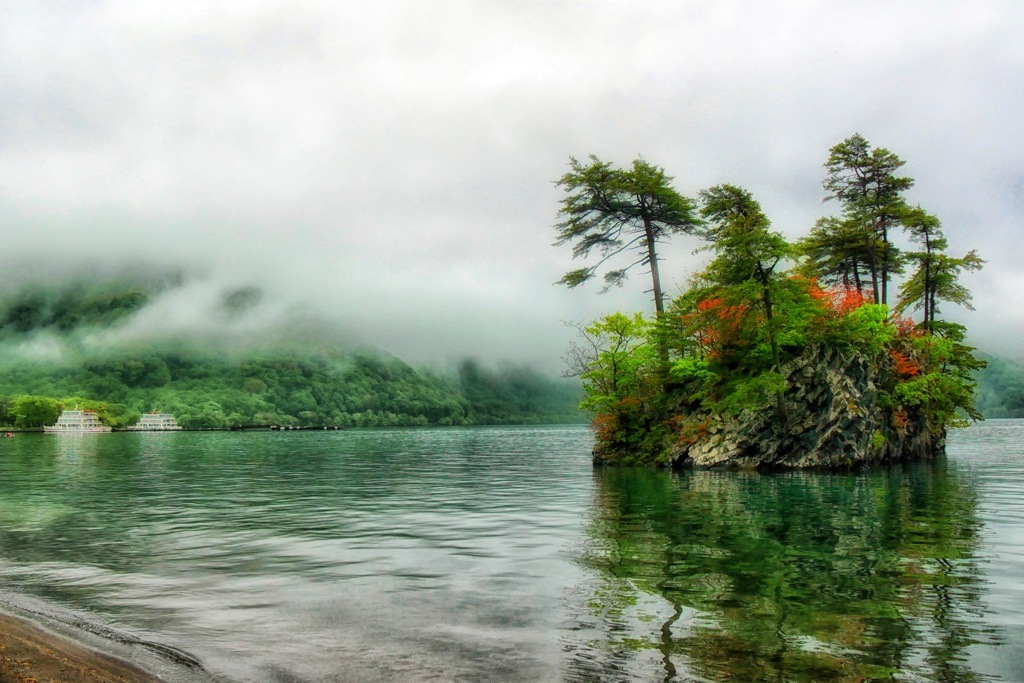 十和田湖の風景