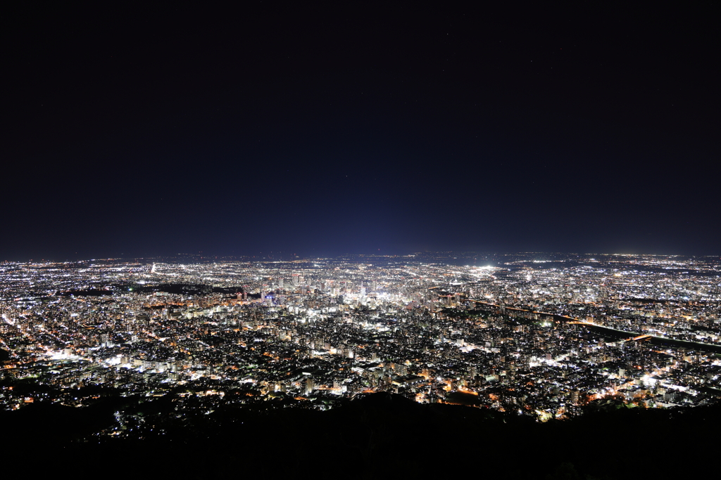 藻岩山　夜景