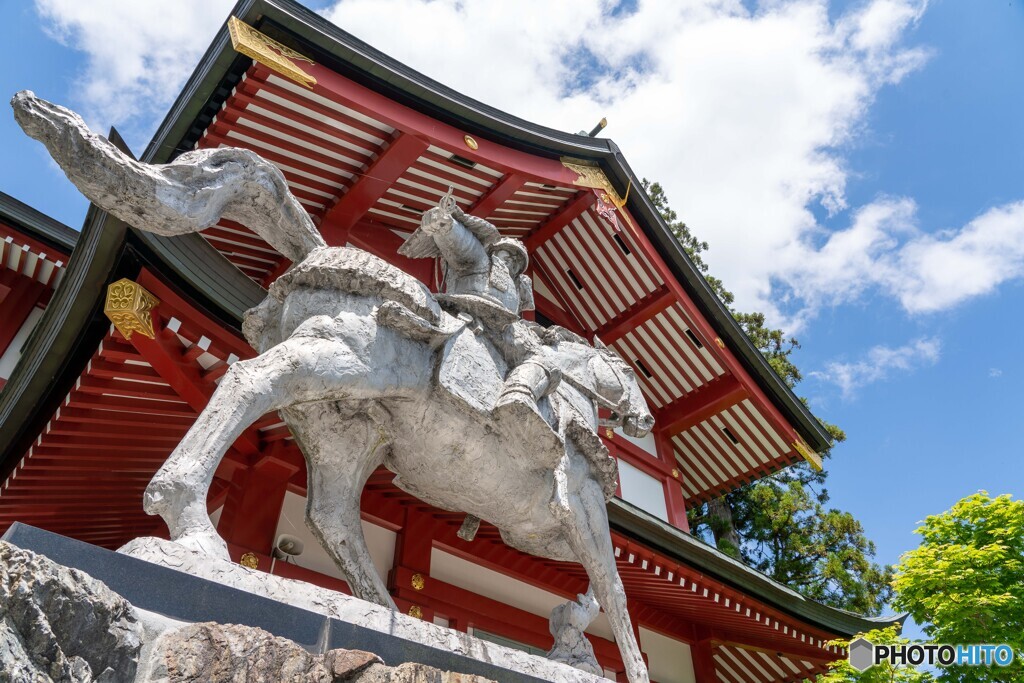 騎馬像