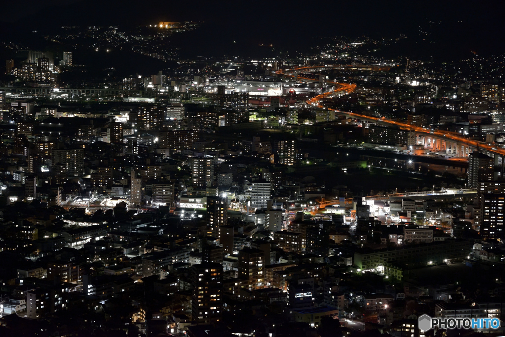 夜景 府中町