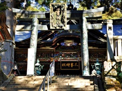 秩父の山奥のパワースポット：三峯神社
