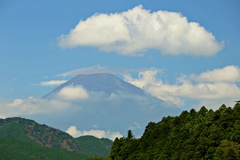 箱根山からの富士山その２