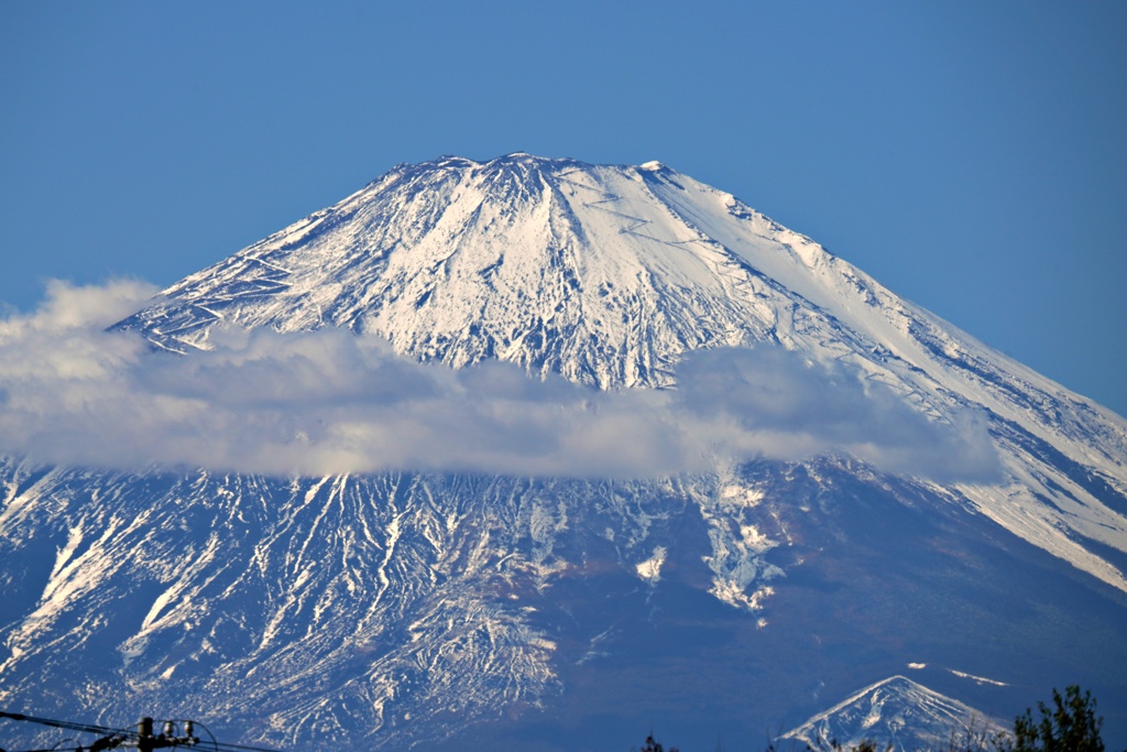 平塚市からの富士山