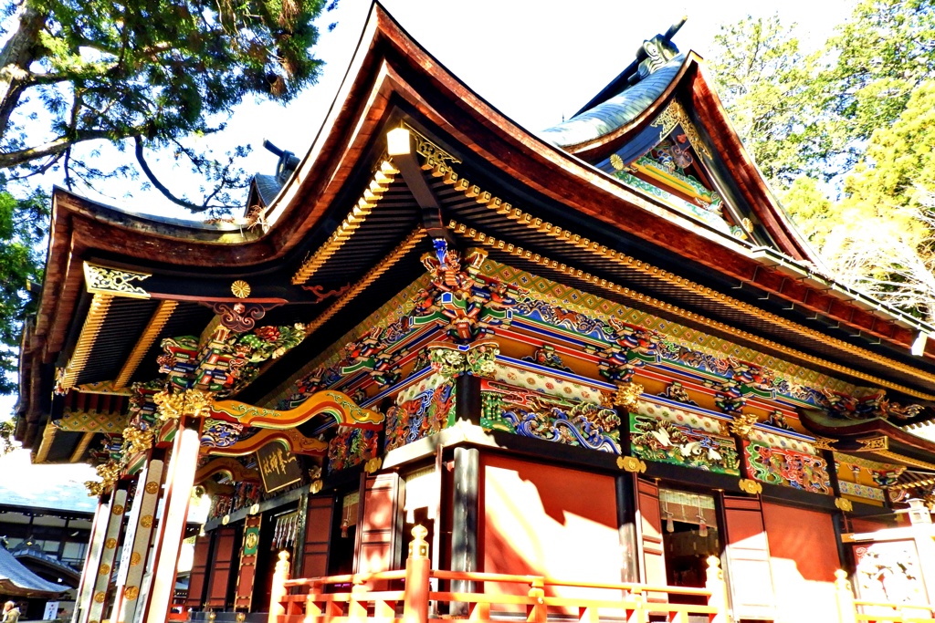 三峯神社の拝殿