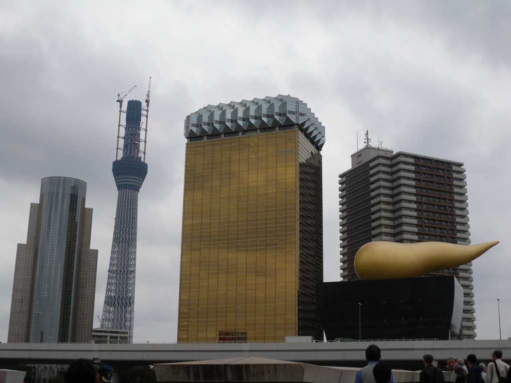 スカイツリー建設中