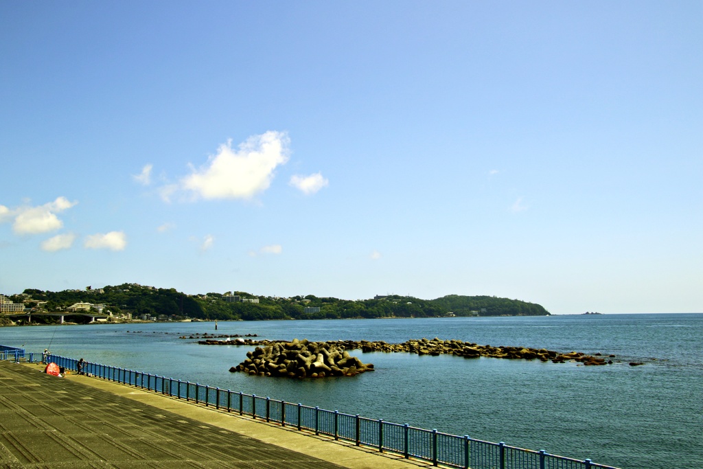 湯河原海浜公園海岸エリア