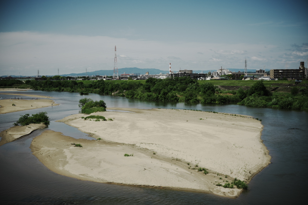 「矢作川寸景」　2020　　岡崎