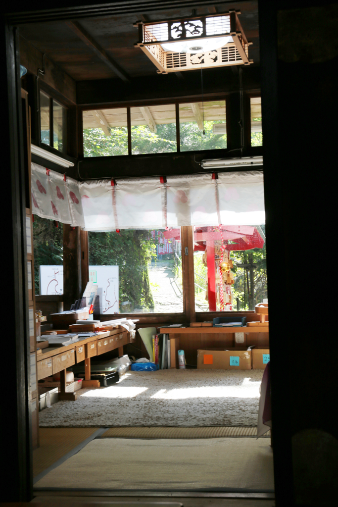 玉置神社　　車酔って　しんどかったですが　風景がよくパワーを貰いました