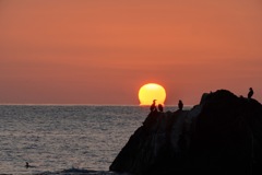 達磨夕日
