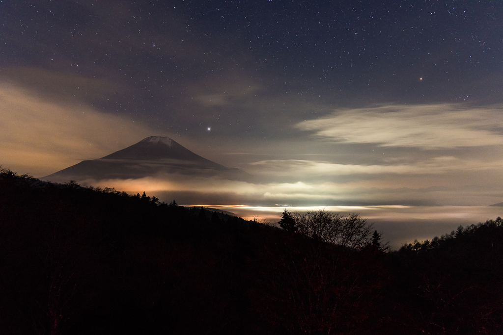 峠の夜景