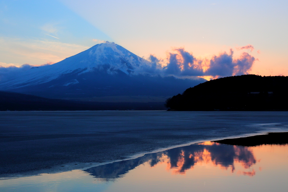 山中湖から
