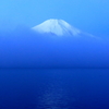 早朝の山中湖