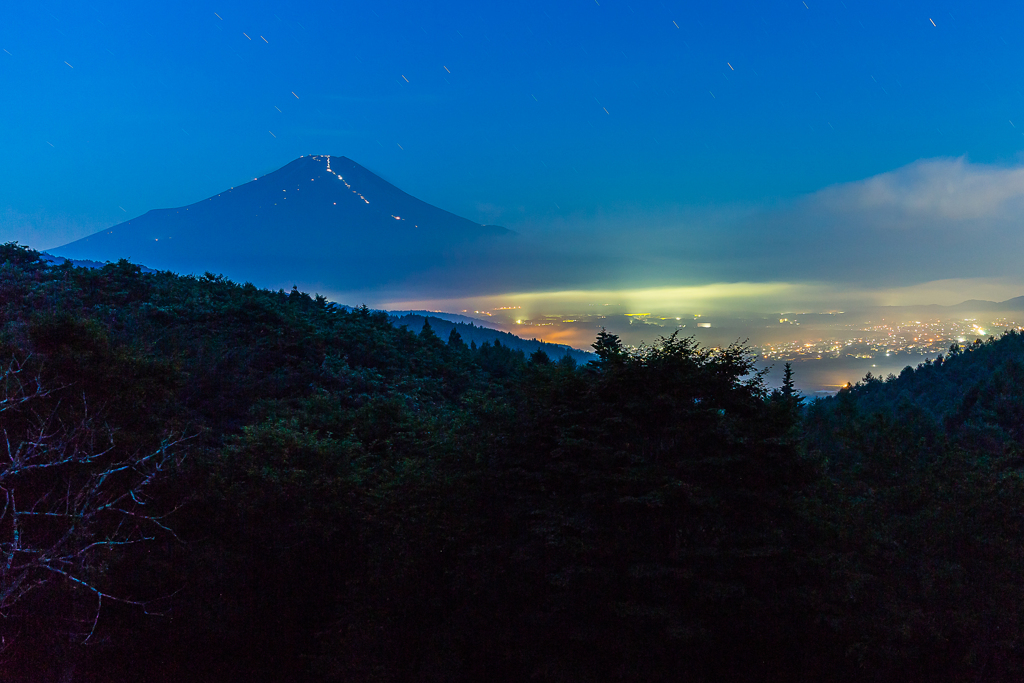 二十曲峠夜景