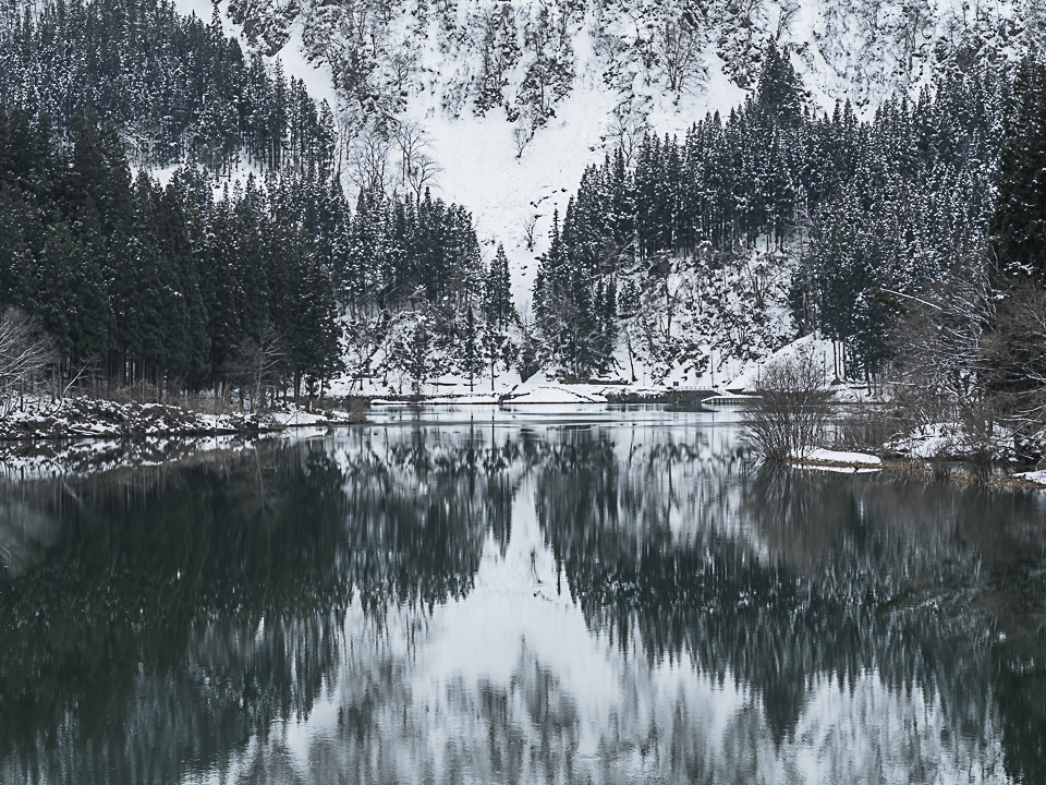 雪の霧幻峡