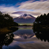 田貫湖夜景