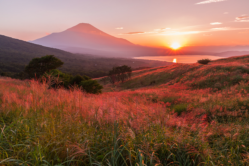 富士夕景