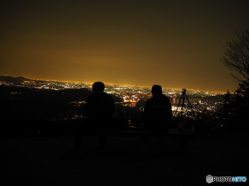 おっさんと夜景