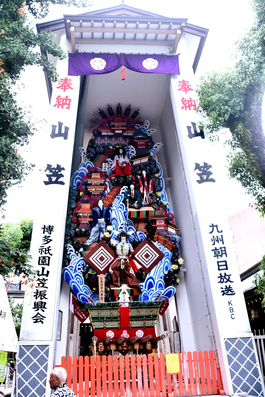 博多祇園山笠2023 　櫛田神社飾り山笠