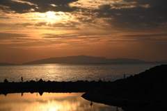 「りんくうの夕やけ」01