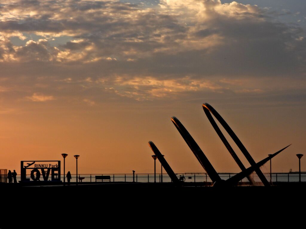 らんだむ。らんだむ。ラン！ラン！ラン！その百五十五「りんくうの夕焼け」