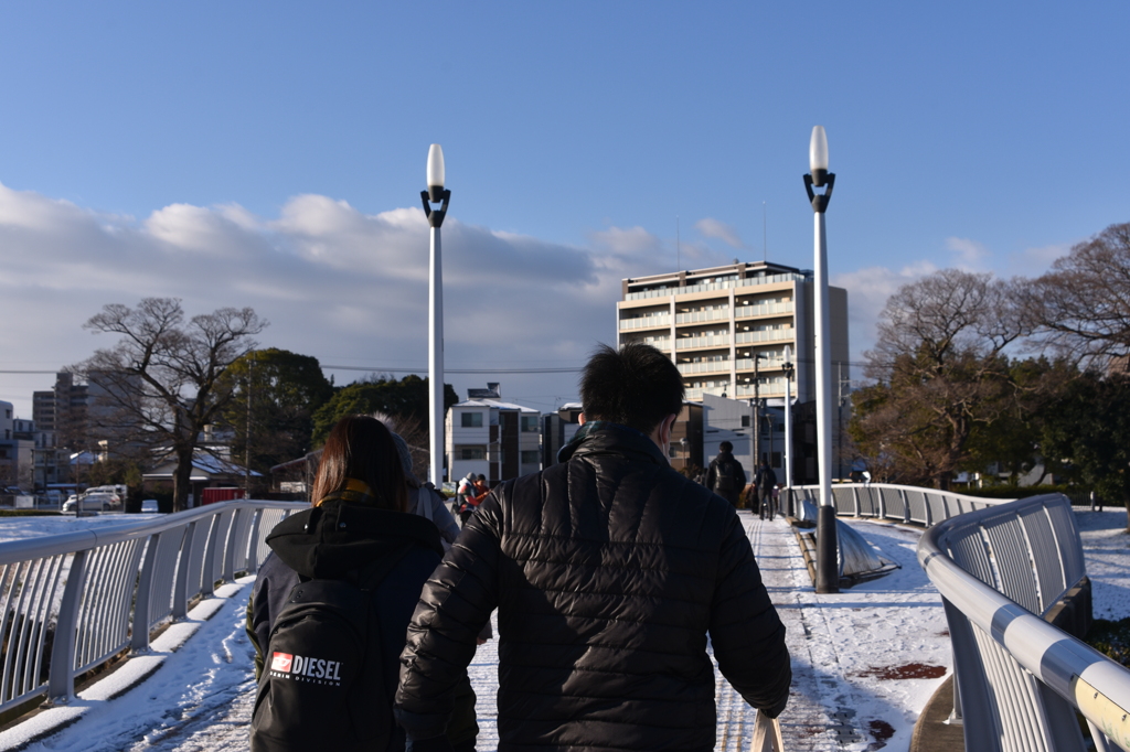 「博多の街に雪が降る」03