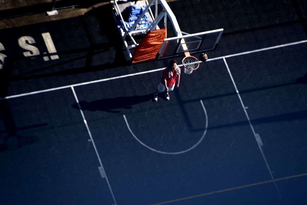 らんだむ。らんだむ。ラン！ラン！ラン！その十五　「屋上バスケ」