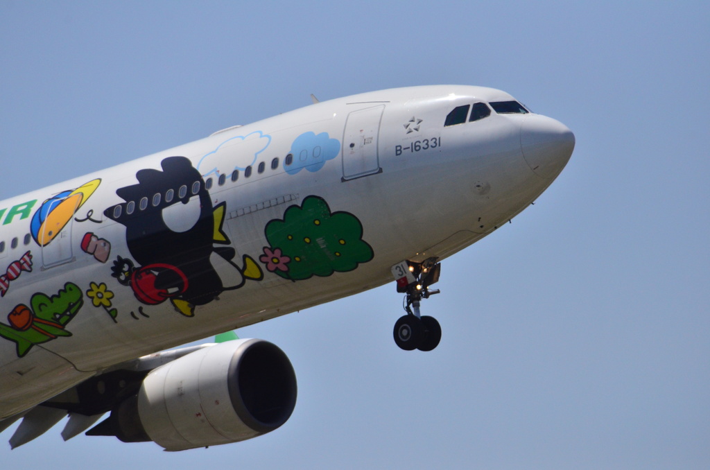 外国機０３　Eva Airways