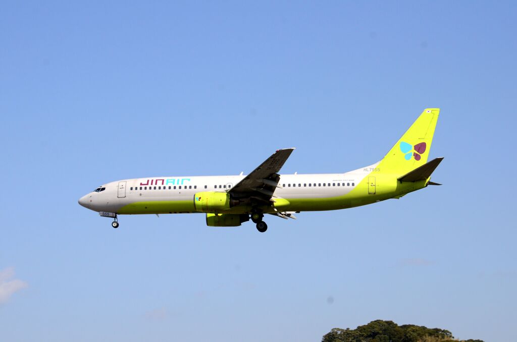 外国機１０　Jin Air 