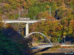 2021-11-07_会津鬼怒川線-2(川治温泉駐車場より)
