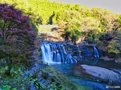 2021-11-13_龍門の滝(電車写ってます)