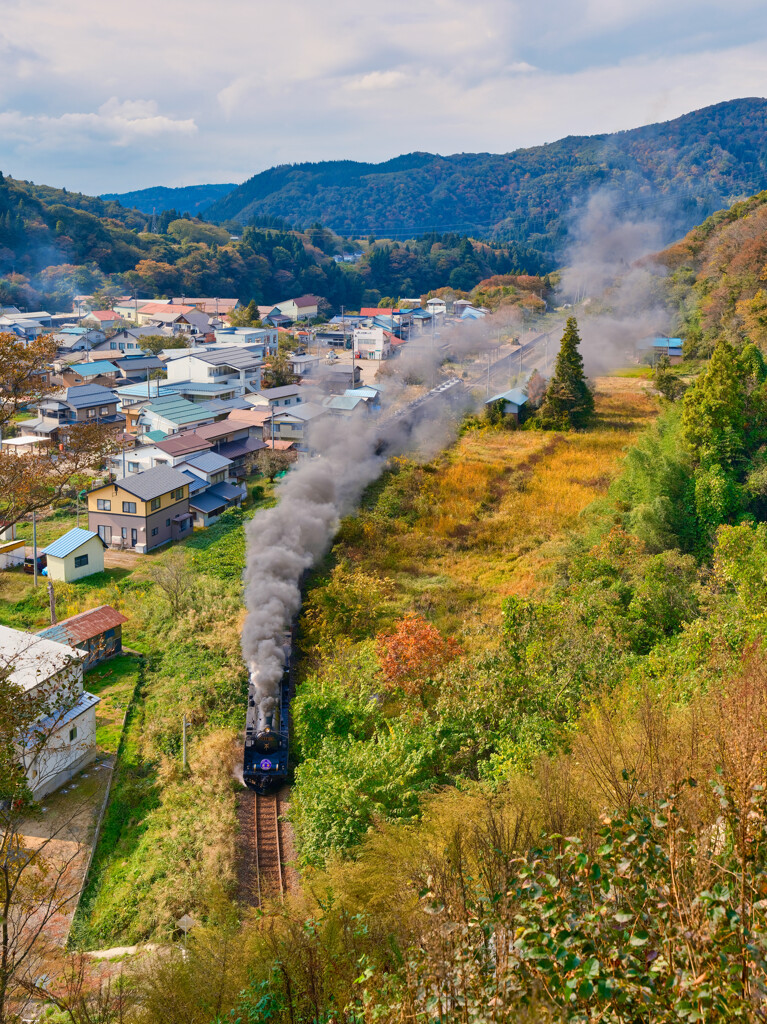 2023-10-28_磐越西線(荻野駅)