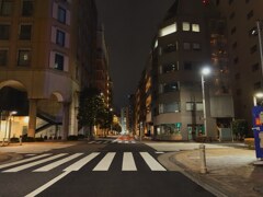 反射する夜の街㊴