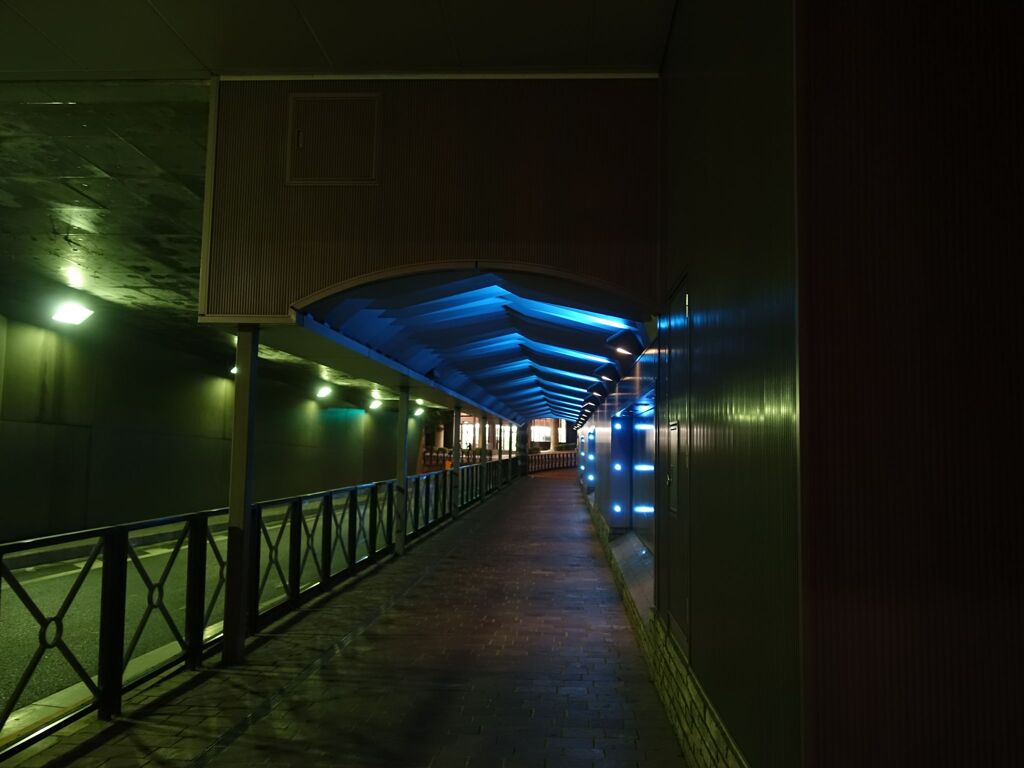 線路下のブルー