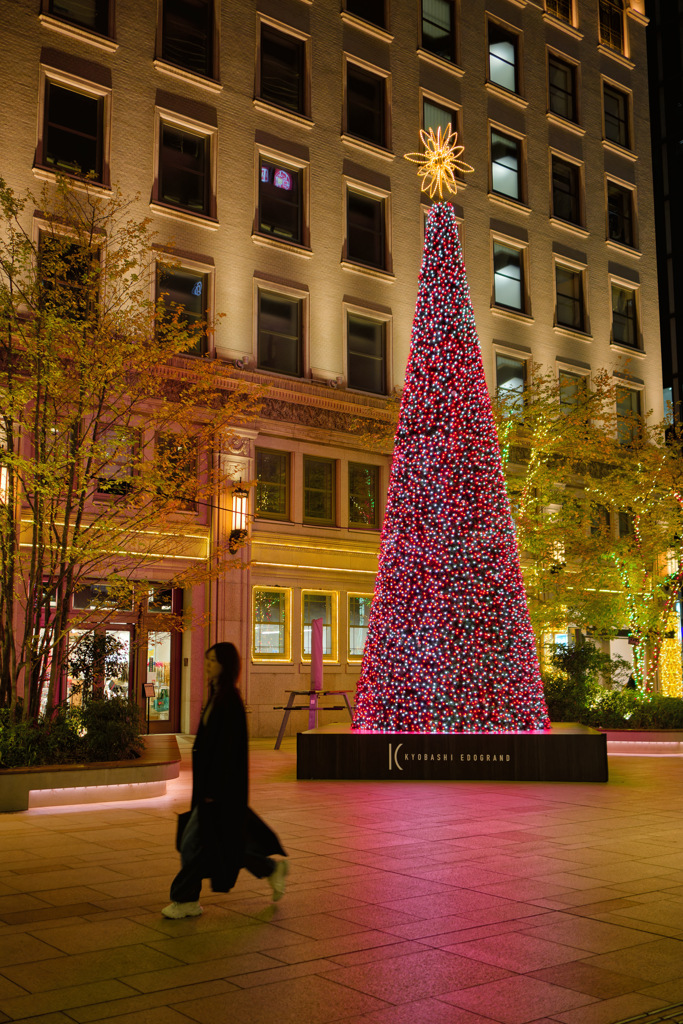 反射する夜の街527