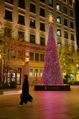 反射する夜の街527