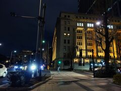 反射する夜の街76