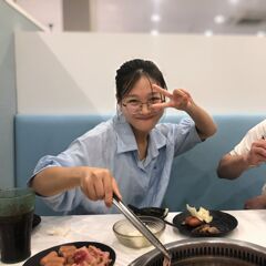 満面の笑み