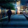 反射する夜の街286