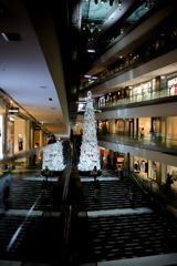 反射する夜の街520