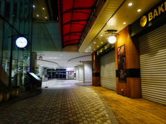 反射する夜の街116