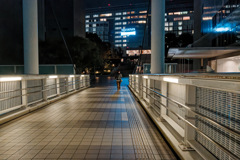 反射する夜の街488
