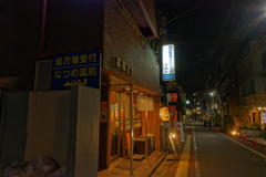 反射する夜の街171