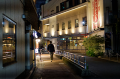 反射する夜の街287