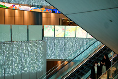 反射する夜の街517